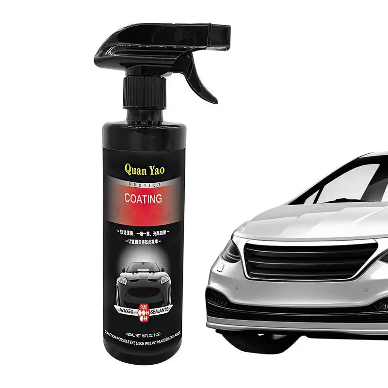 Ceramic Car Coating Spray Waterproof Oil-Proof Nano Crystal Liquid 500g Scratch Repair Polishing Supplies For For ATVs Cars