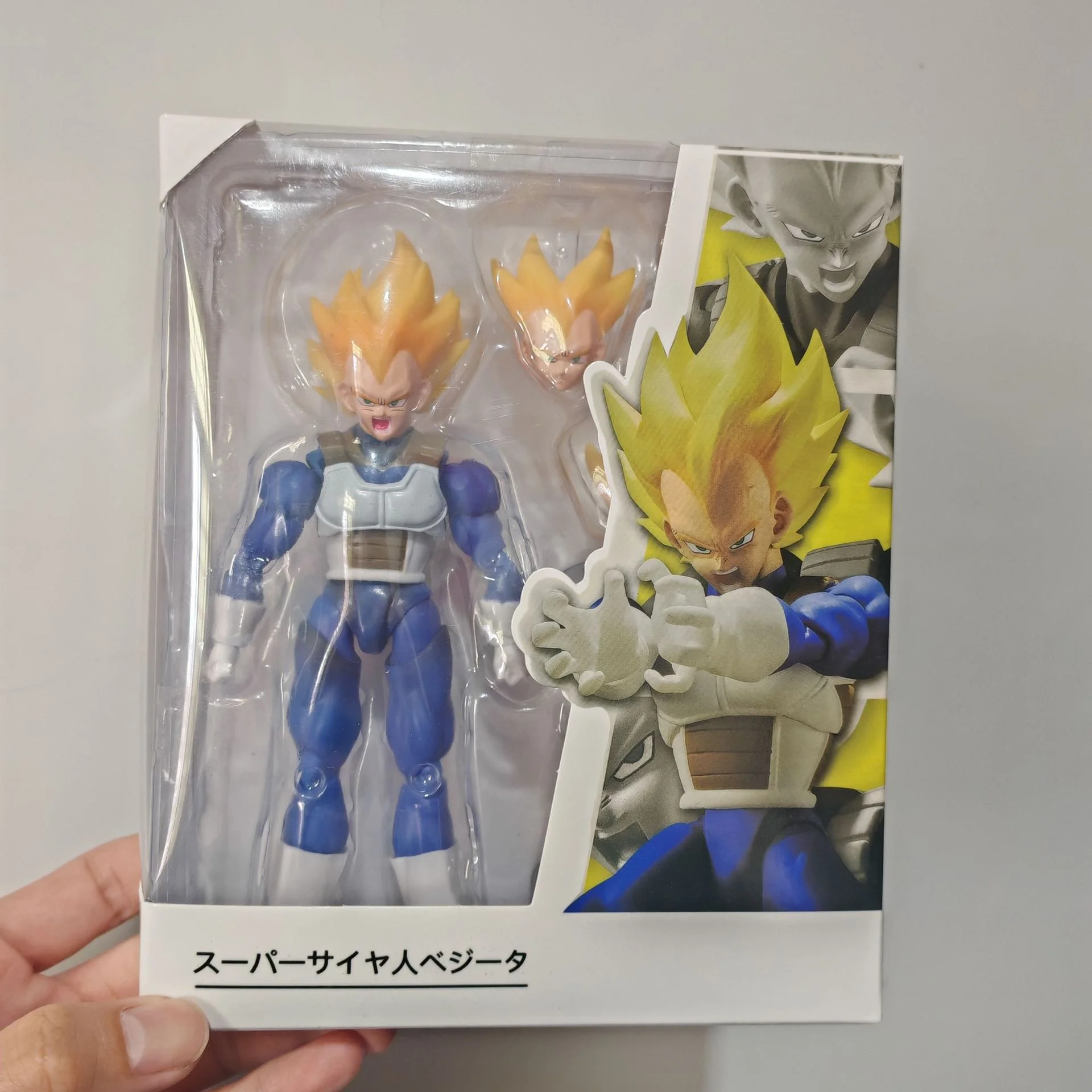 Фото Фигурка Bandai S.H.Figuarts Dragon Ball SUPER SAIYAN VEGETA DANGEROUS PRIDE, готовая модель аниме-персонажа, игрушка-файтер, подарок для детей №2