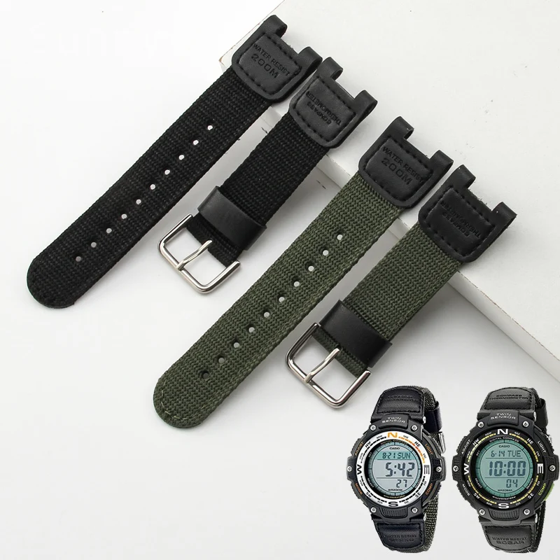Нейлоновый ремешок для часов Casio SGW100
