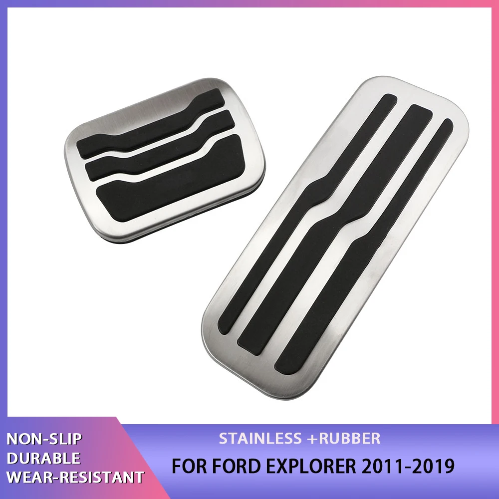 Педаль тормоза акселератора из нержавеющей стали запчасти для педалей Ford Explorer 2011