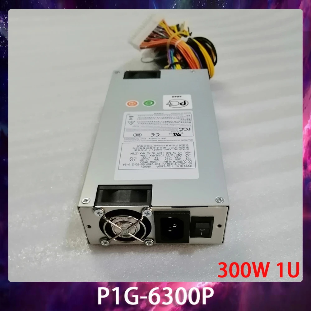 Промышленный источник питания P1G-6300P 300W 1U, высокое качество, быстрая доставка, работает идеально