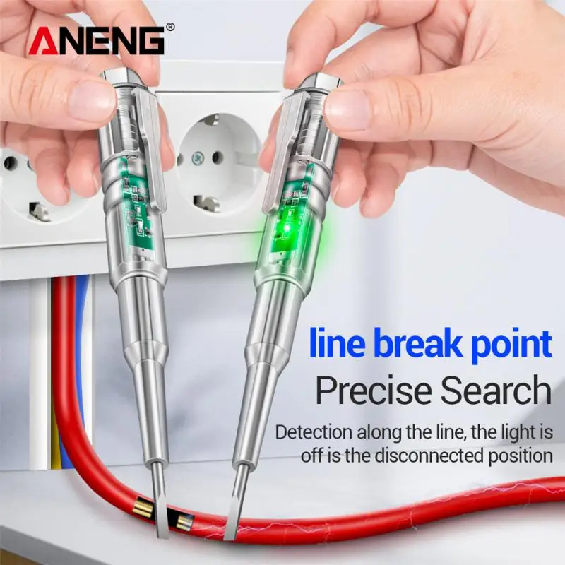 

2/4/5PCS Voltage Pen Abs Useful Electric Test Pen Vape Screwdriver For Ice Screws Voltage Screwdriver Electric Pen