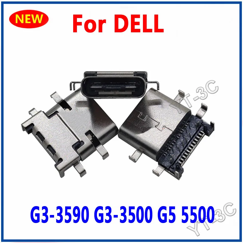 1-3PCS New Laptop Type-C Connector For DELL G3-3590 G3-3500 G5 5500 Socket DC Jack USB  Type-C Charging Port USB Charging Dock