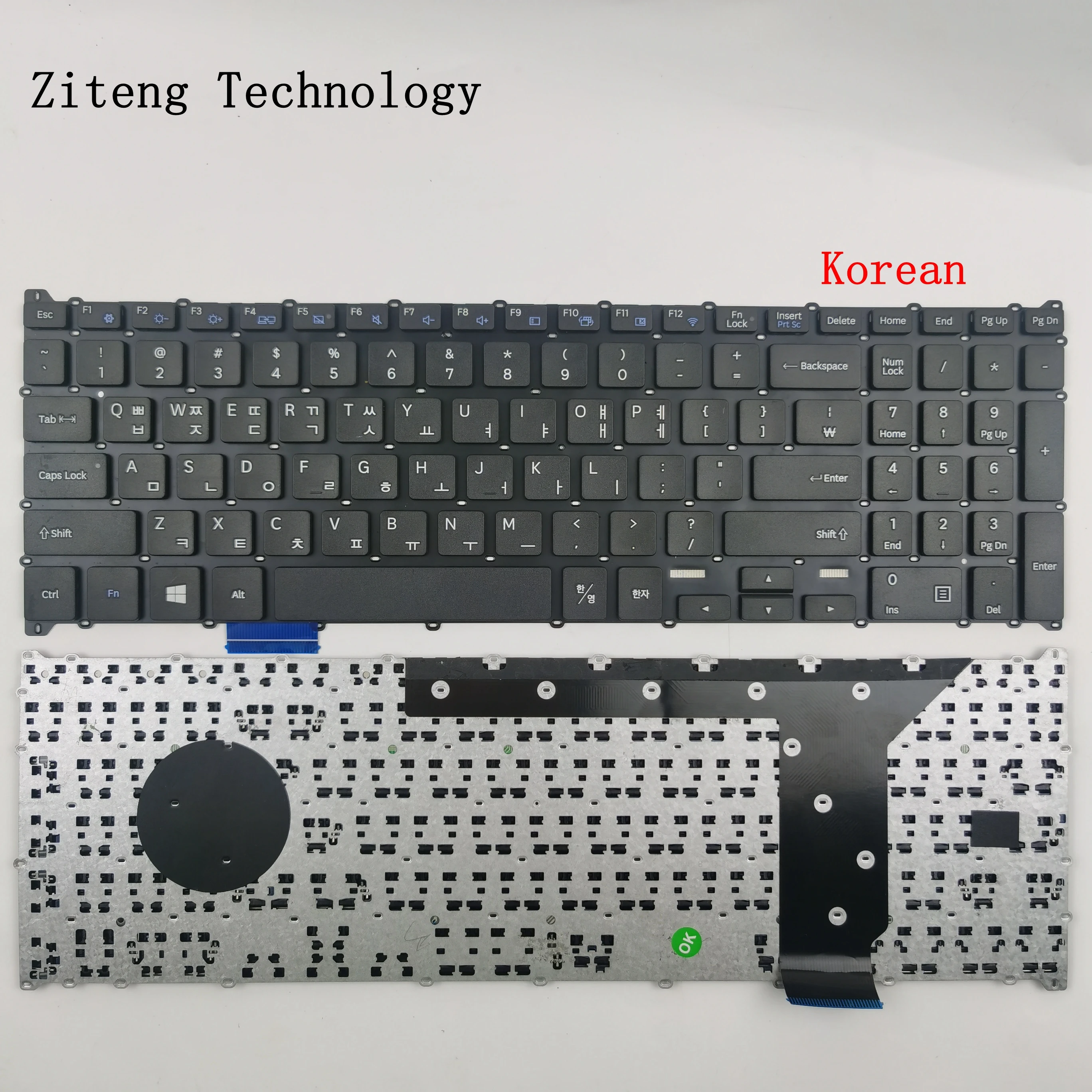 Новая клавиатура KR для ноутбука Samsung NP630Z5J NT630Z5J черная Win8 запасная Корейская
