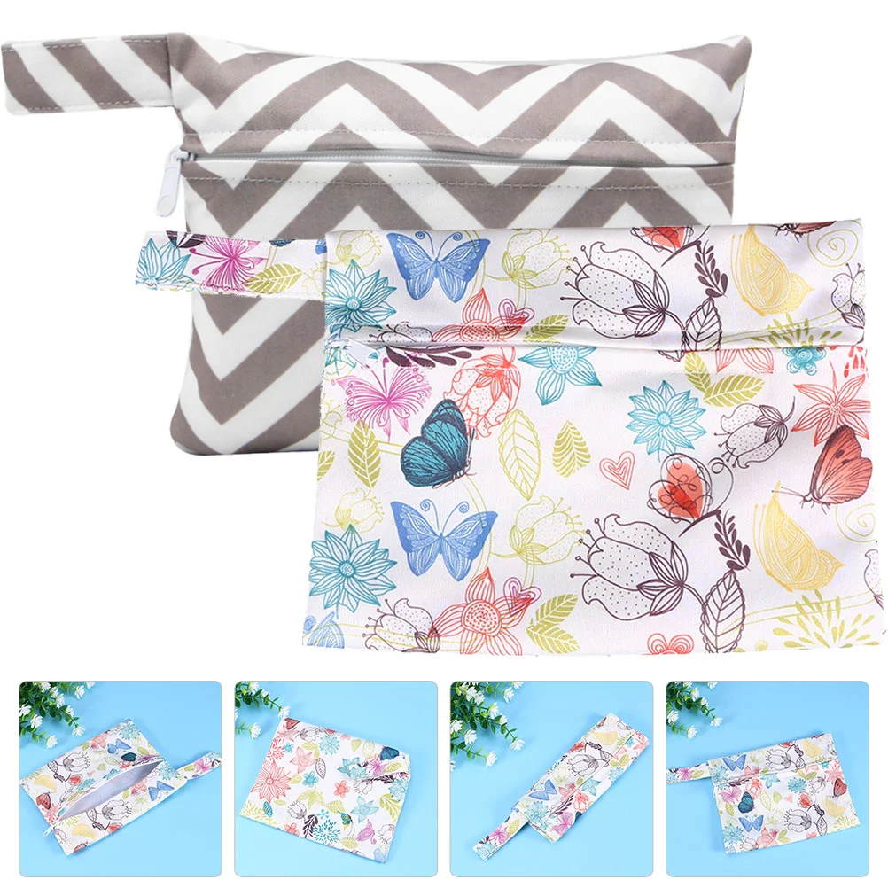

2Pcs Multi-function Convenient Household Compact Holder Period Holder for Outdoor Storage