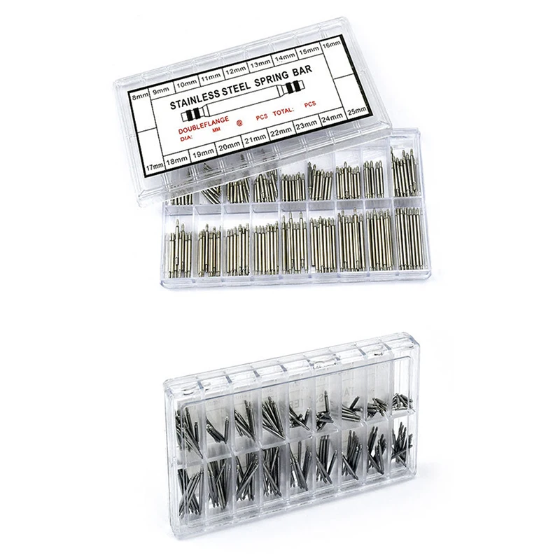 

180/270/360 шт., пружинные штифты для браслета часов