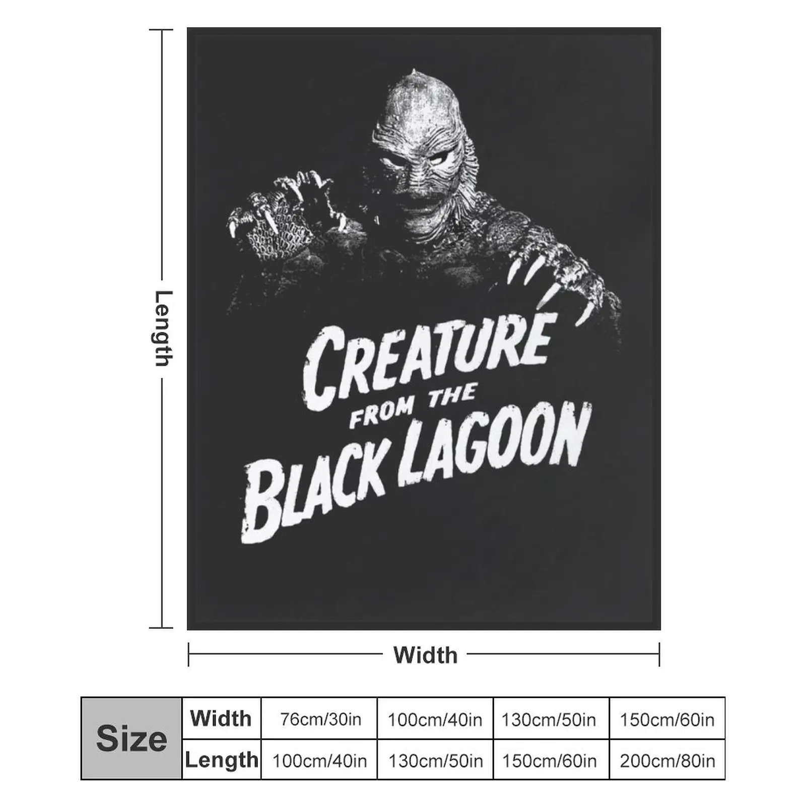 Одеяло Существо из Черной лагуны