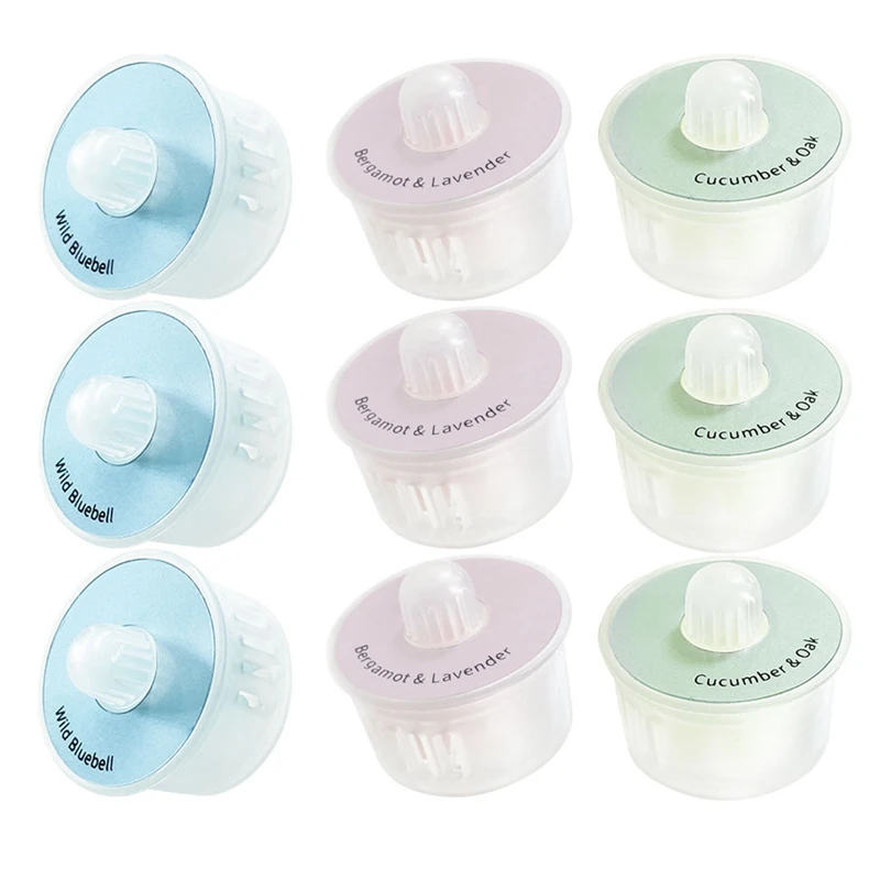 

9Pcs Fragrance Capsules for ECOVACS T9 MAX T9 POWER T9 AIVI Fragrance Air Freshener 3 Flavors