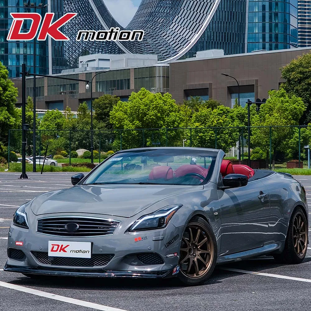 Светодиодные фары DK Motion для Infiniti G37 2008-2013 гг. 2014-2015 Q60 Coupe/кабриолет без системы AFS