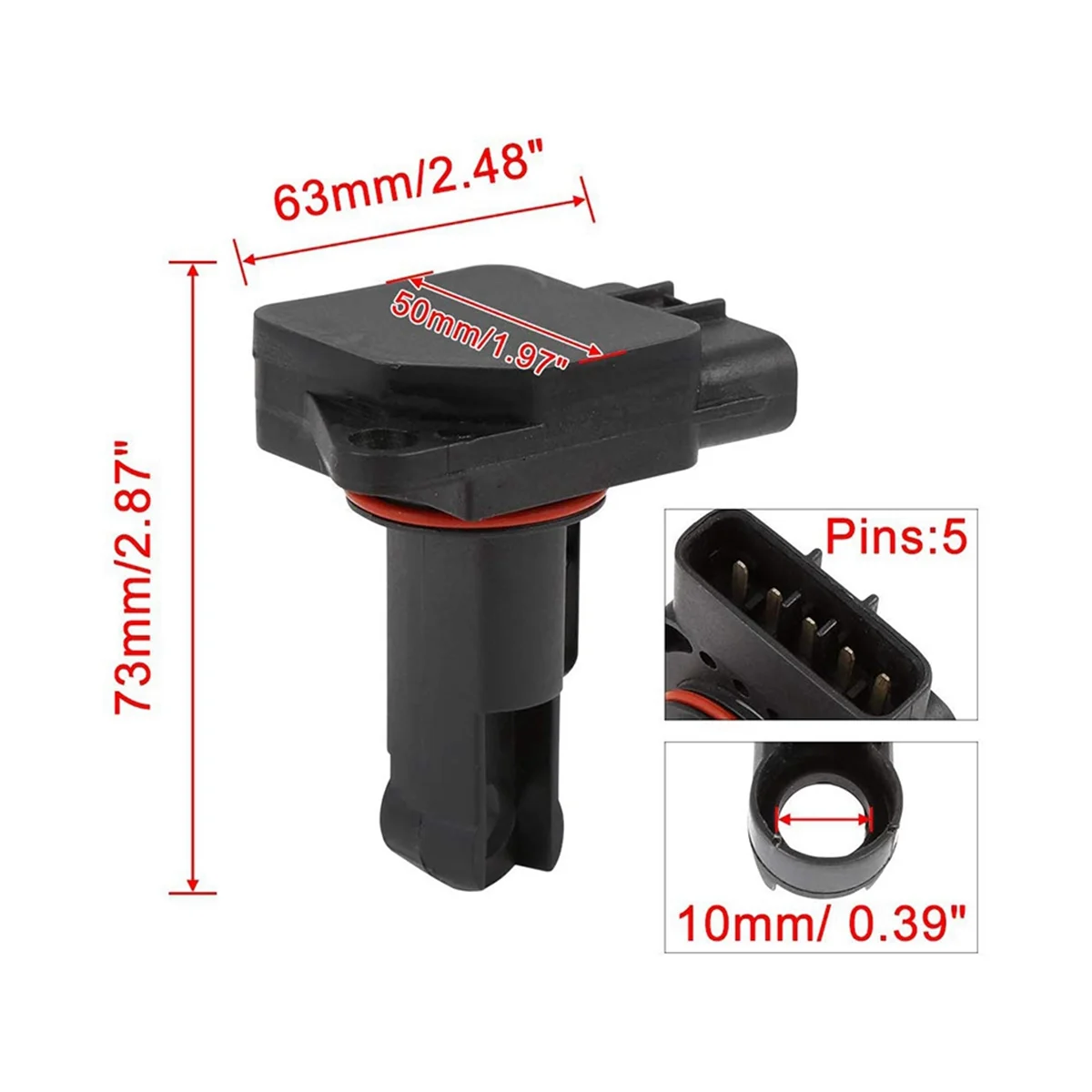 Автомобильный датчик массового расхода воздуха MAF для Suzuki Grand Vitara 197400-2230