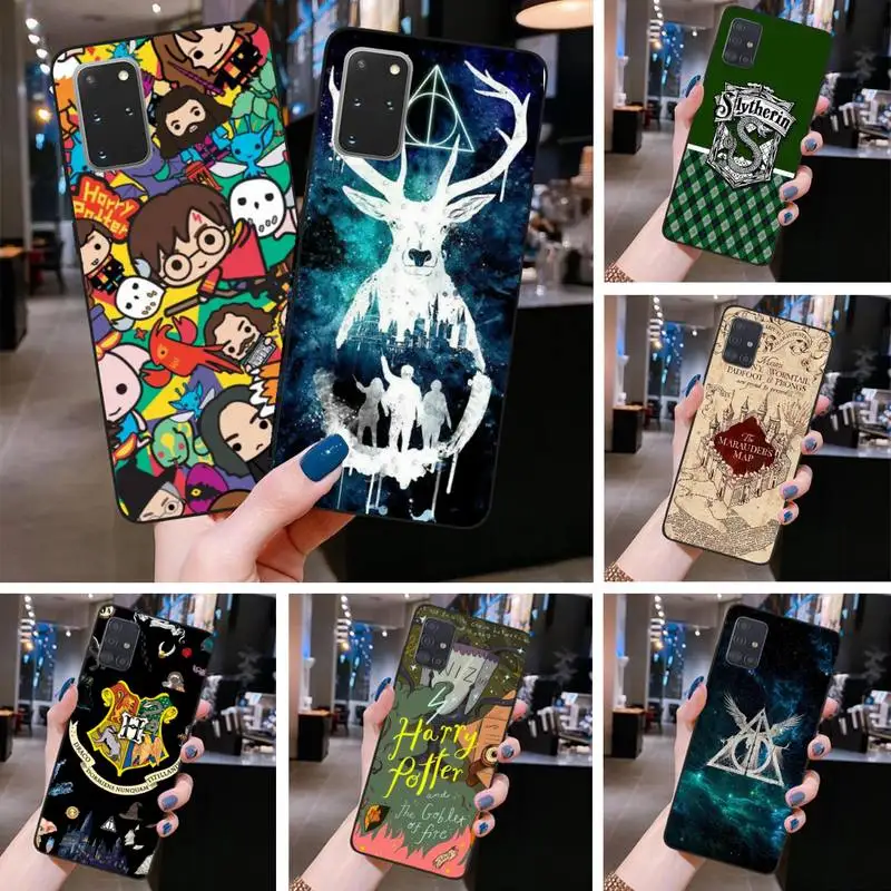 

Magic School Badge Phone Case For Samsung Galaxy S22 S21 Plus Ultra S20 FE S9 plus S10 5G lite 2020