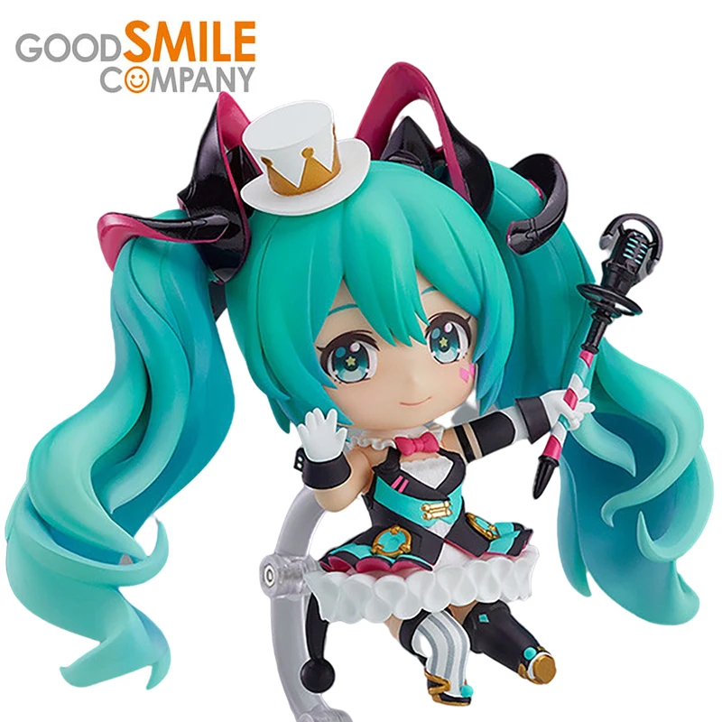 

10CM Original Good Smile Gsc Nendoroid Vocaloid Hatsune Miku Miral 2019 Ver. Q Verision Collectible Action Figure Model Toy Gift