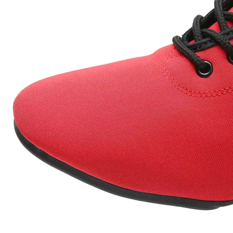 Modern Latin Dance Ballroom Shoes Oxford Cloth Shoes Latin Dance Shape Training Ladies Shoes Breathable Soft Shoes fro Women