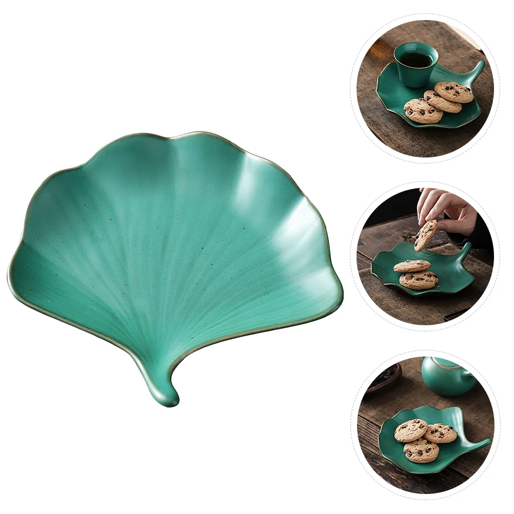

Ceramic Fruit Storage Tray Fashion Serving Tray Candy Serving Plate for Home