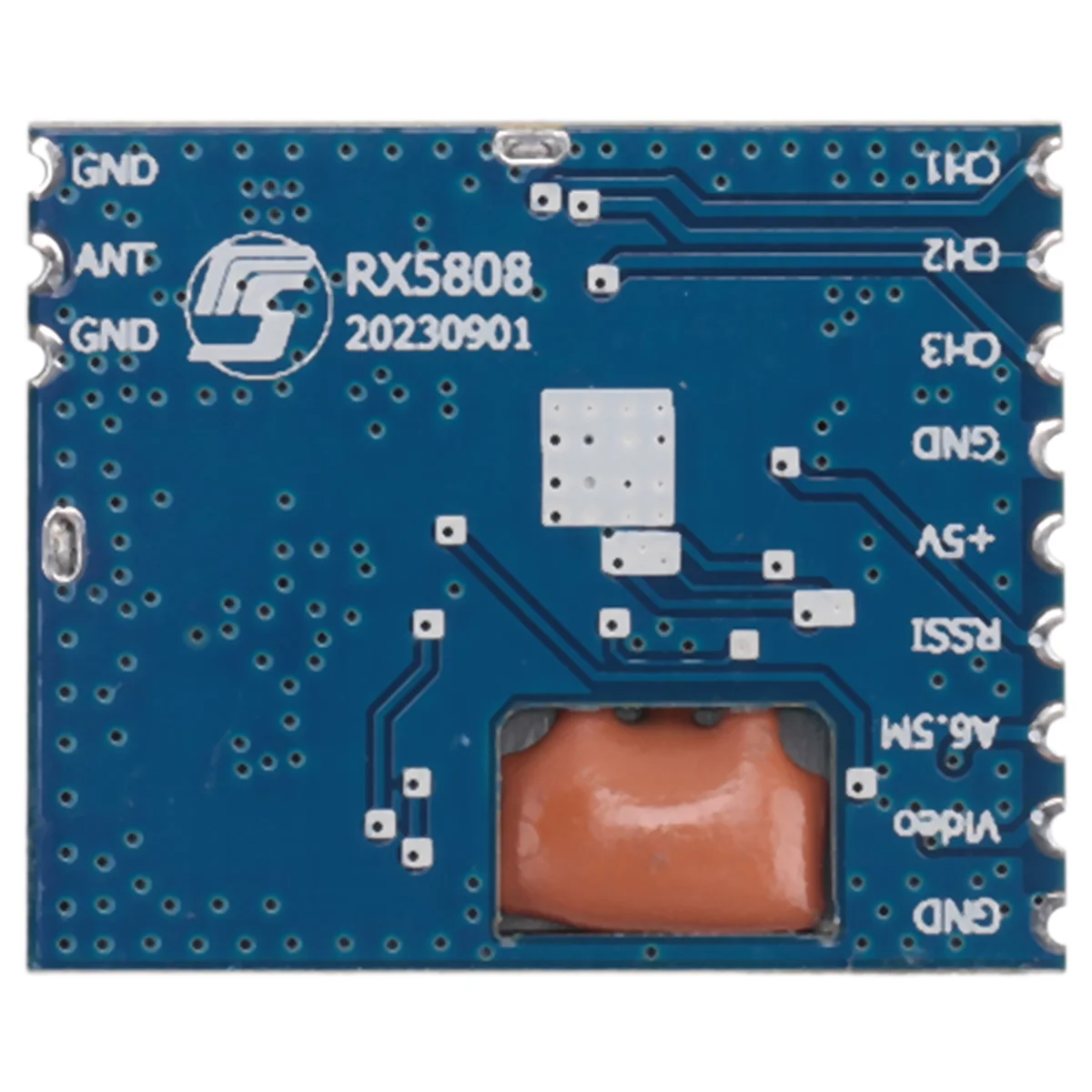 1 шт. FPV 5 8G беспроводной мини-модуль аудио-видео приемника RX5808 для системы RC