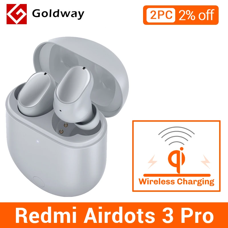 

Xiaomi Redmi Airdots 3 Pro Earphone TWS True Wireless Earbuds ANC Bluetooth Headset Wireless Charging Redmi Buds 3 Pro headphone