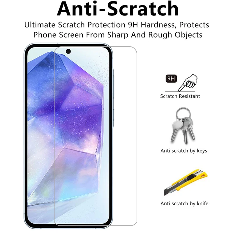 Защитное закаленное стекло для samsung galaxy a55 Защита экрана samsunga55 galaxya55 a 55 55a 4g