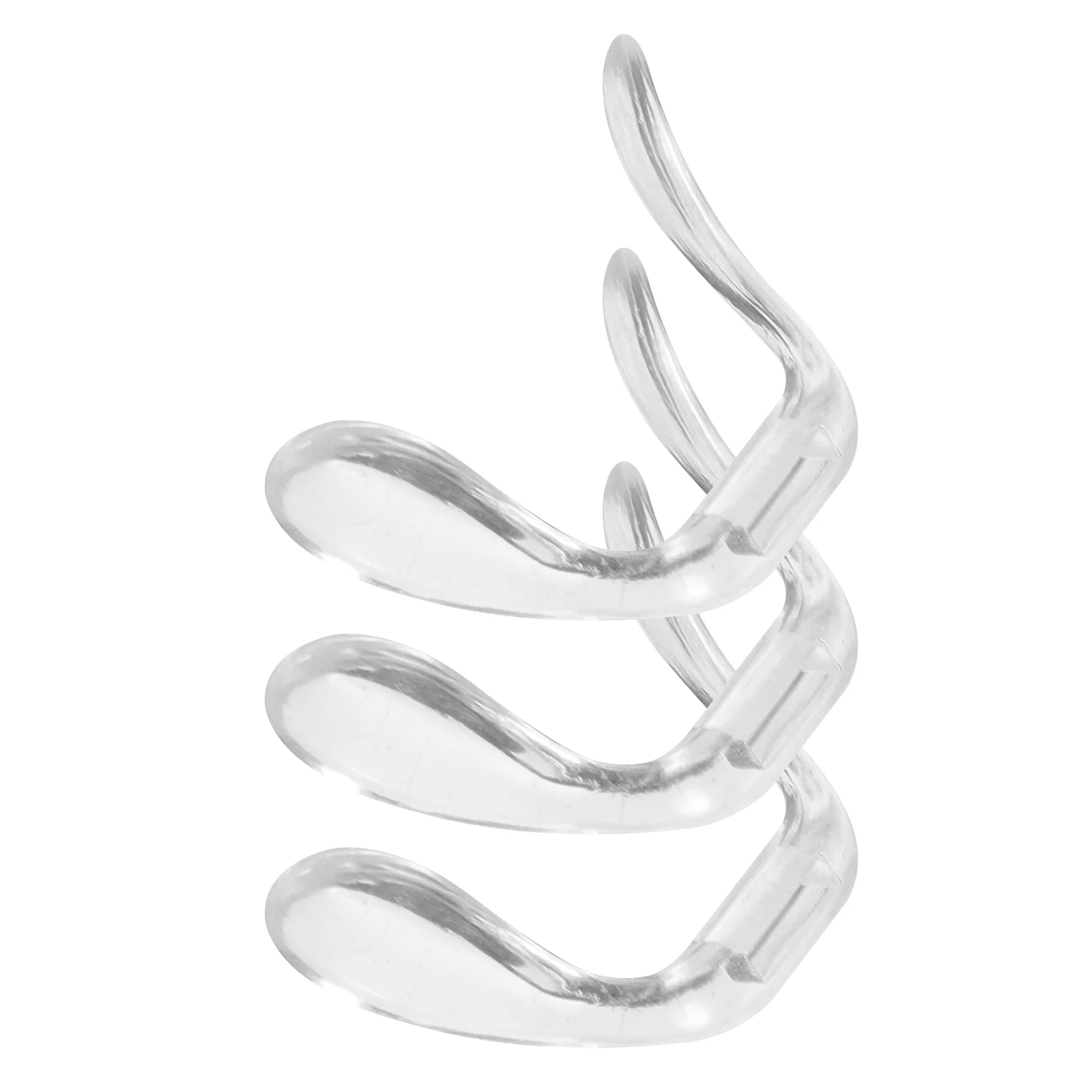 

3 Pcs Glasses Nose Pads Eyeglasses Repair Parts Cover Sunglasses Clear Kids Supplies Mat Support Plastic