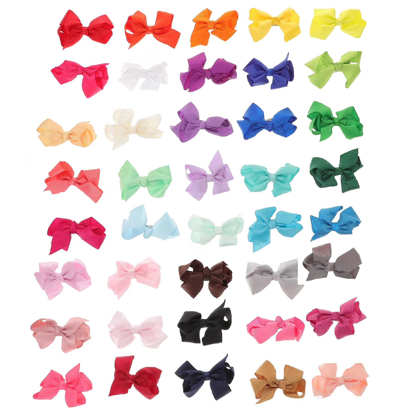 

40pcs Toddler Hair Clips Adorable Non-slip Bows Hair Barrette Baby Hair Barrettes for Toddler Infant Baby