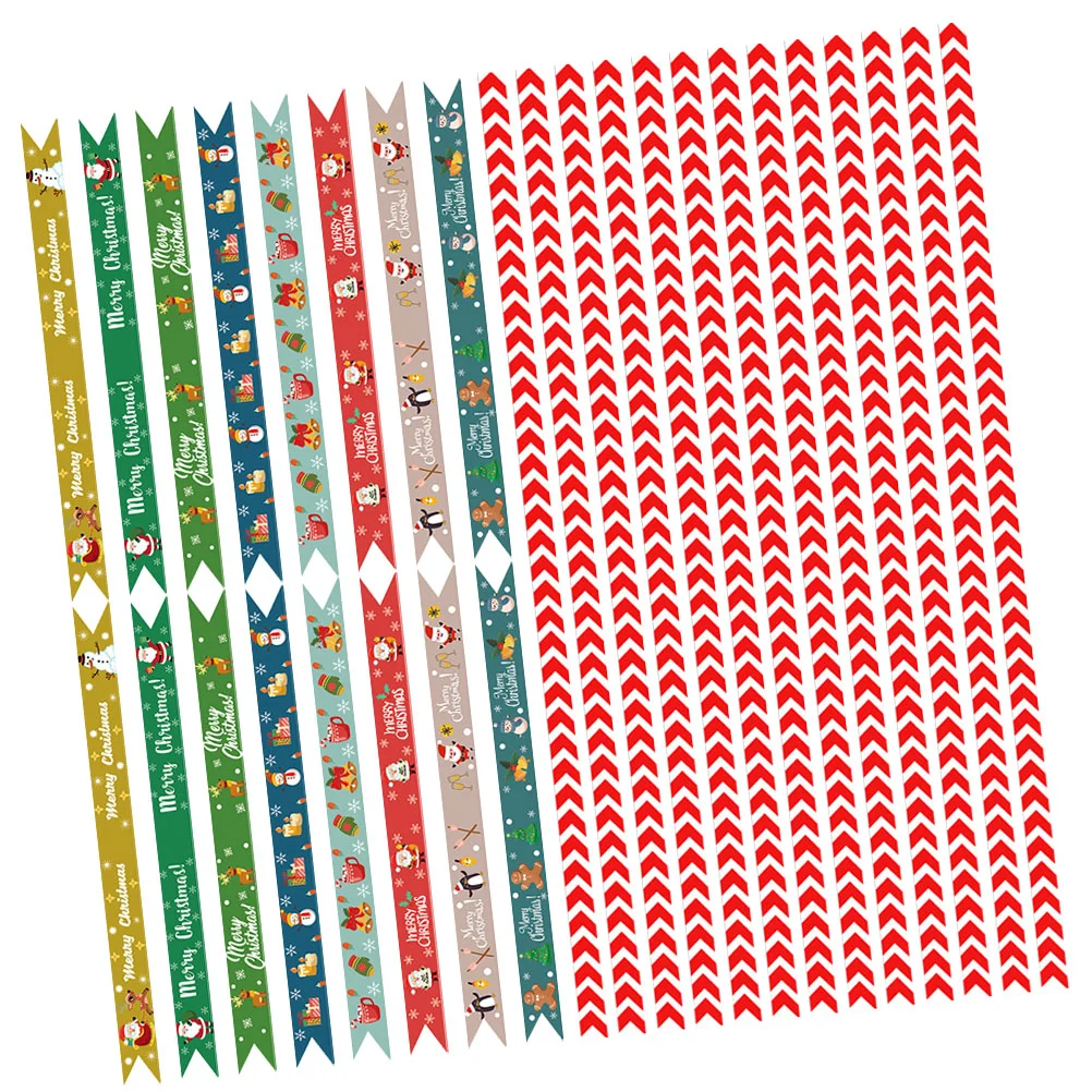 

Adhesive Decal Xmas Party Stickers Sticky Decals Multifunction Plastic Multi-function