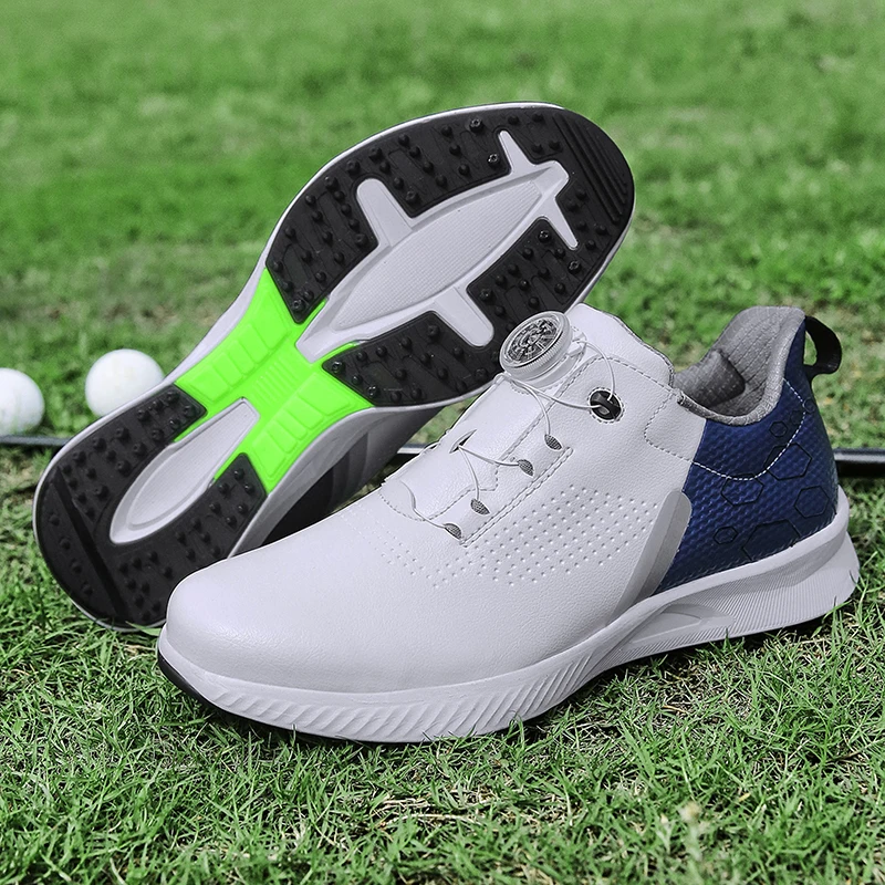 

Men Golf Shoes Large Size 36-47 Golf Sneakers Outdoor Sport Anti Slip Golfer Shoes Women Quick Lacing Walking Golfing Footwear