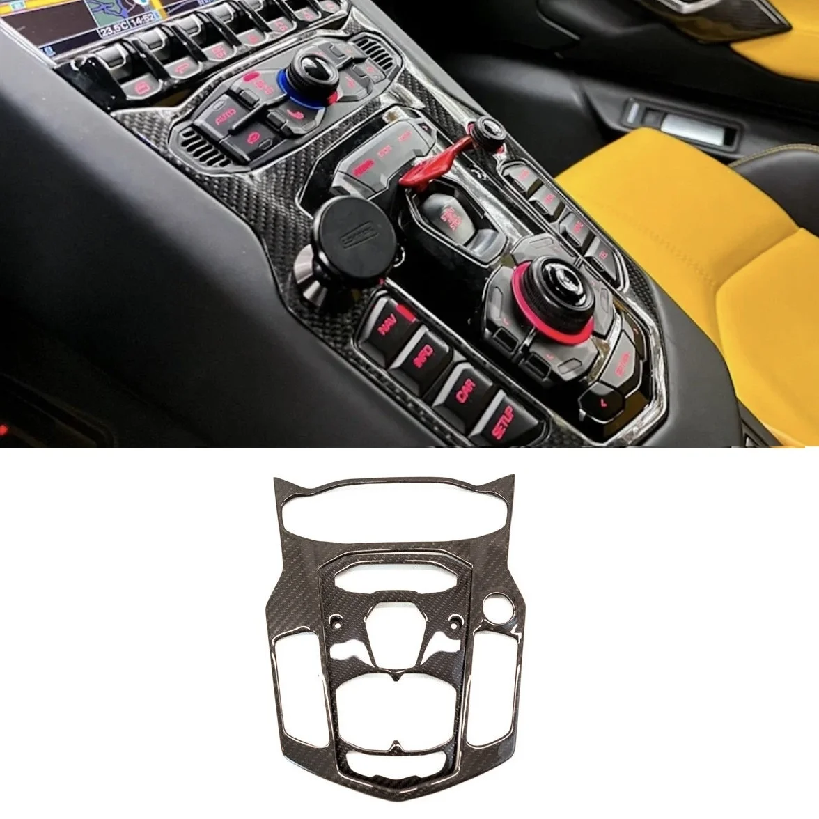 Π¦Π΅Π½ΡΡΠ°Π»ΡΠ½Π°Ρ ΠΊΠΎΠ½ΡΠΎΠ»Ρ ΠΈΠ· ΡΠ³Π»Π΅ΡΠΎΠ΄Π½ΠΎΠ³ΠΎ Π²ΠΎΠ»ΠΎΠΊΠ½Π° Ρ ΠΎΠ±ΡΠ΅ΠΌΠ½ΡΠΌ ΠΏΠΎΠΊΡΡΡΠΈΠ΅ΠΌ, ΡΠΌΠ΅Π½Π½Π°Ρ Π½Π°ΠΊΠ»Π°Π΄ΠΊΠ°, ΠΏΠΎΠ΄Ρ
ΠΎΠ΄ΠΈΡ Π΄Π»Ρ Lamborghini bronador LP700 LP720 LP740 LP750 2012-2021 Π¦Π΅Π½ΡΡΠ°Π»ΡΠ½Π°Ρ ΠΊΠΎΠ½ΡΠΎΠ»Ρ ΠΈΠ· ΡΠ³Π»Π΅ΡΠΎΠ΄Π½ΠΎΠ³ΠΎ Π²ΠΎΠ»ΠΎΠΊΠ½Π° Ρ ΠΎΠ±ΡΠ΅ΠΌΠ½ΡΠΌ ΠΏΠΎΠΊΡΡΡΠΈΠ΅ΠΌ, ΡΠΌΠ΅Π½Π½Π°Ρ Π½Π°ΠΊΠ»Π°Π΄ΠΊΠ°, ΠΏΠΎΠ΄Ρ
ΠΎΠ΄ΠΈΡ Π΄Π»Ρ Lamborghini bronador LP700 LP720 LP740 LP750 2012-2021