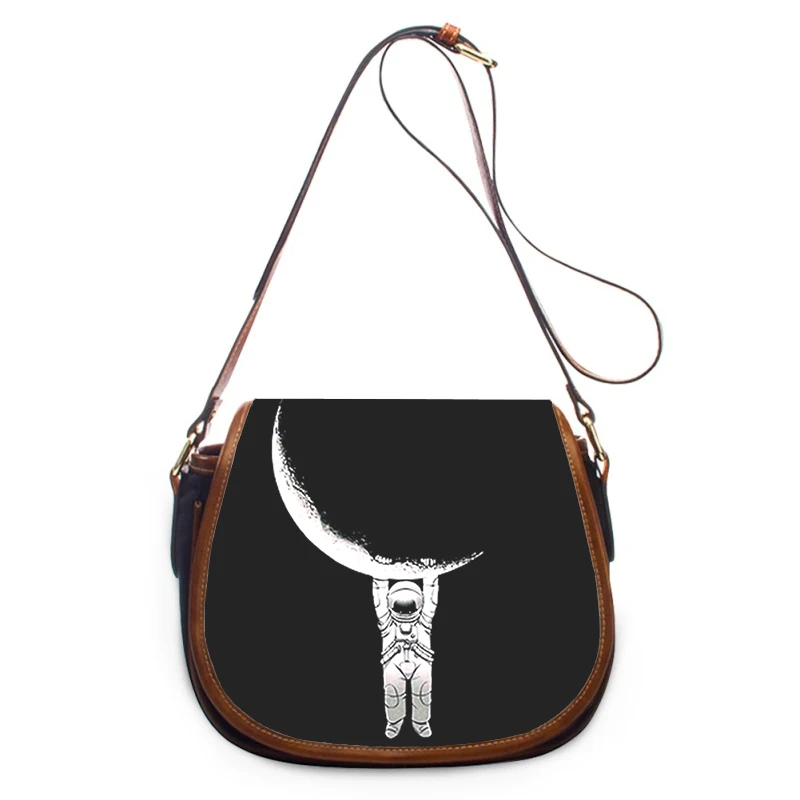 Creativity Space astronaut universe print new fashion Women Crossbody Bag Women Bags Zipper Shoulder Bag women shoulder bag