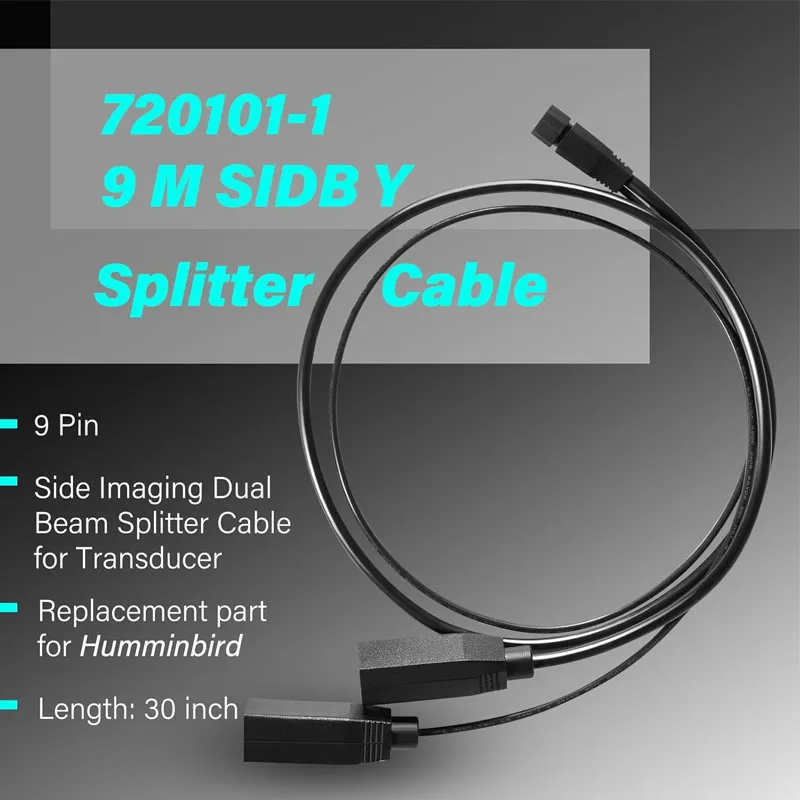 Двухлучевой разветвитель 720101-1 9 м SIDB Y 9-контактный кабель для боковой съемки