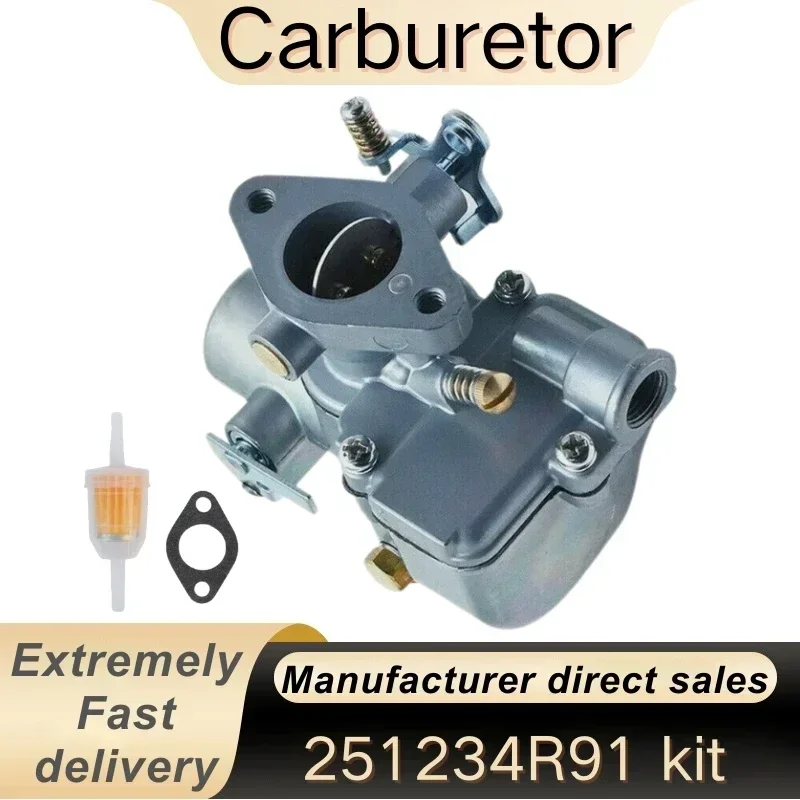 Карбюратор 251234 R91 для трактора Farmall IH Cub 154 184 185 C60 ранний двигатель LoBoy SN 312389 OE R92 7152