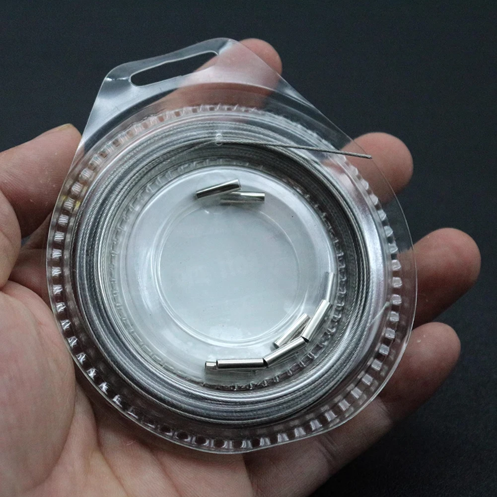 Проволочная леска из нержавеющей стали и нейлона для морской рыбалки лодки