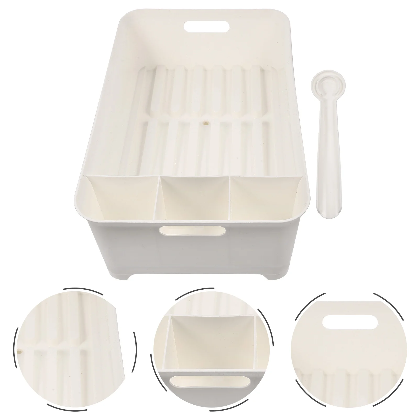 

Cutlery Chopstick Dish Draining Rack Dish Drain Rack Dish Dry Rack Kitchen Plate Organizer Rack for Utensil Draining