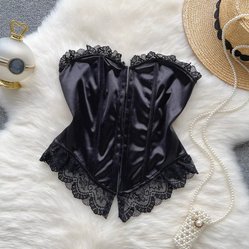 

Wrap chest vest feminine backless with fashionable high waist top summer blusas mujer de moda 2022