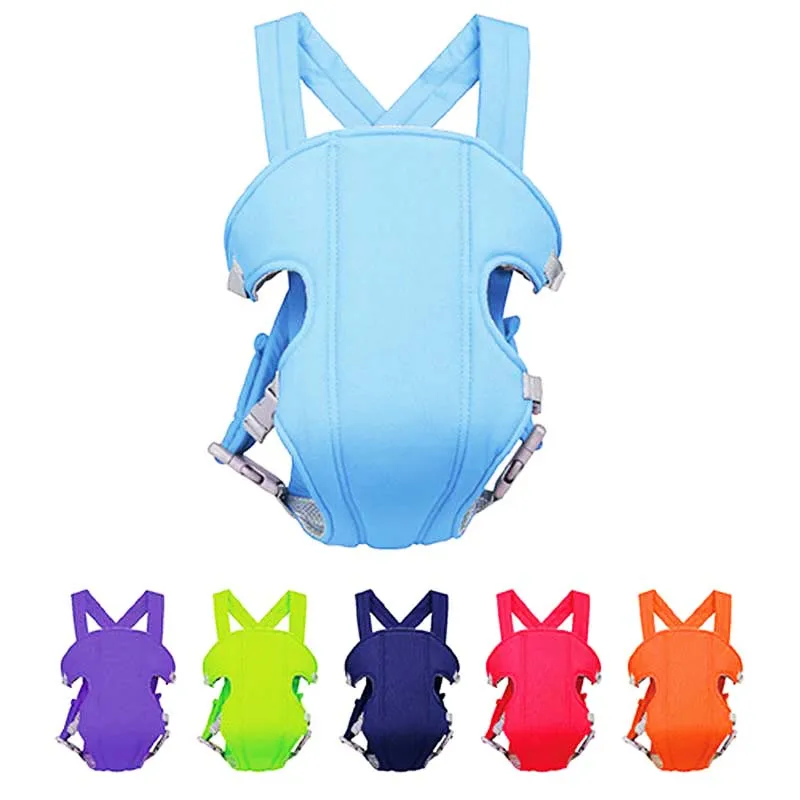 2-30 Months Breathable Front Facing Baby Carrier Comfortable Sling Backpack Pouch Wrap Baby Kangaroo Adjustable Safety Carrier