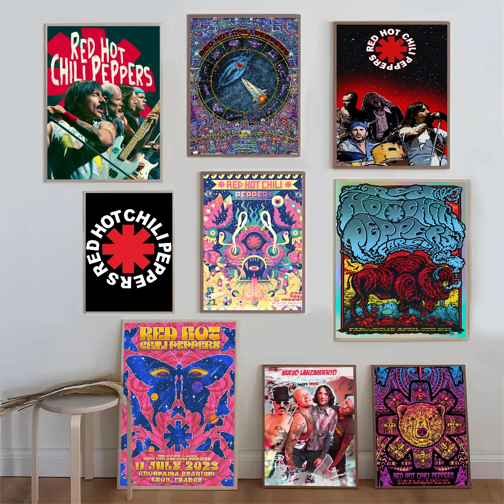 Аниме постеры R-Red Hot-Chili Peppers клейкие декоративные картины настенное искусство