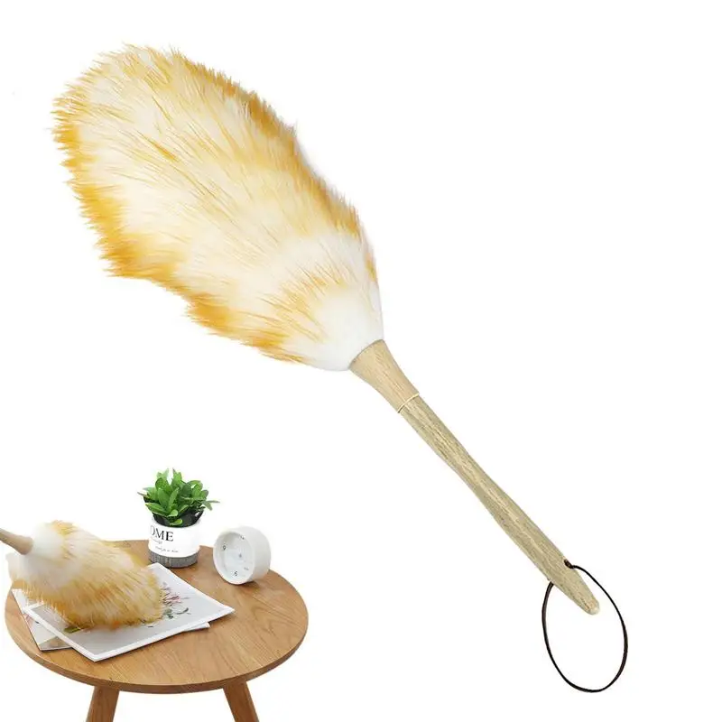 

Wool Duster Household Cleaning Dust Brush Dust Removal Tool For Cleaning Ceiling Fans Windows Washable Duster Cleaning Tool