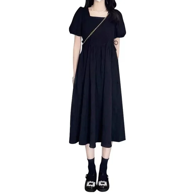 Высококачественное утягивающее длинное платье с талией женское лето 2023 шикарное