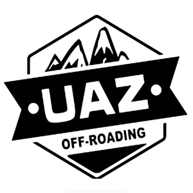 

15*16.7cm car sticker for uaz hunter 4x4 off road auto car stickers for Ford Mustang Stickers