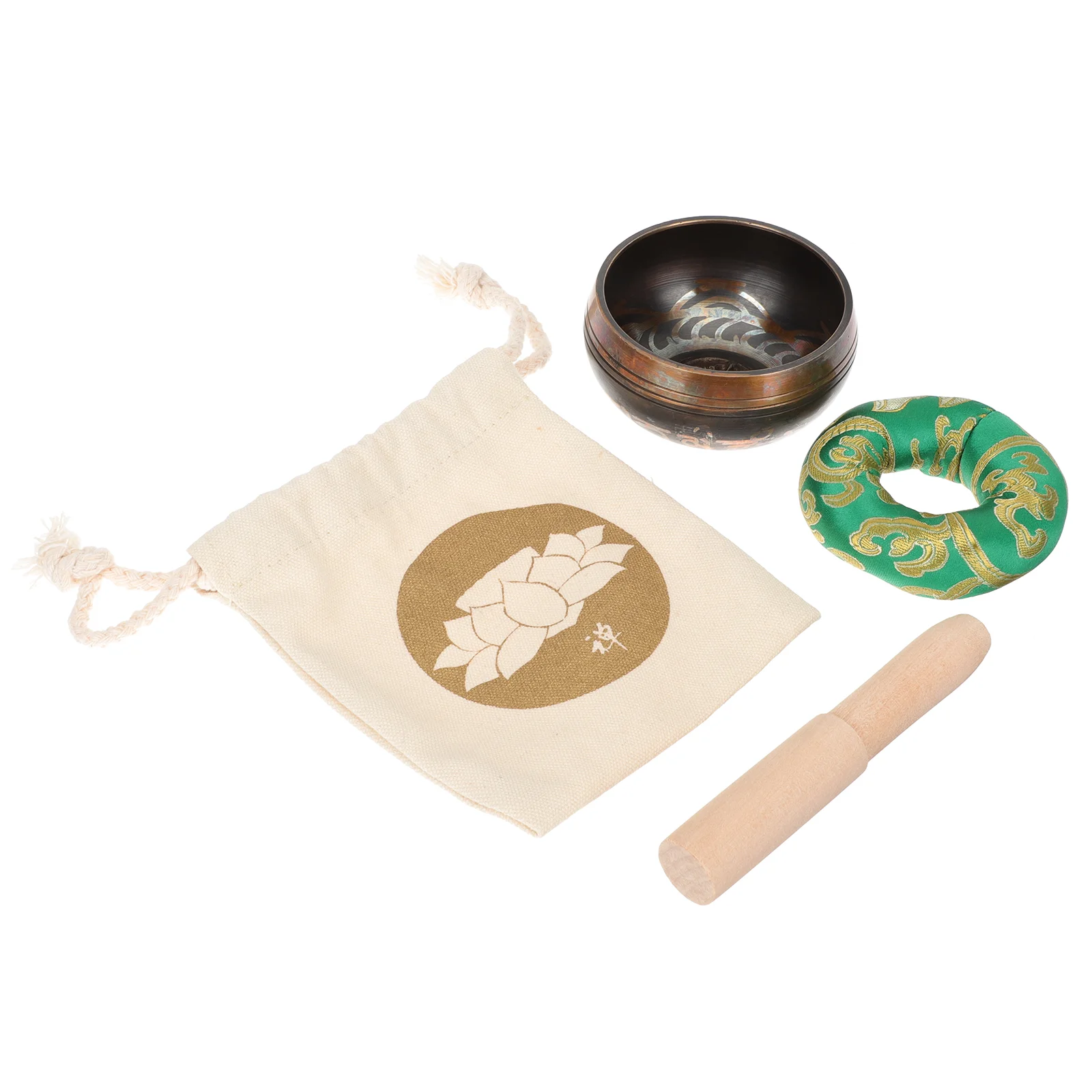 

1 Set Copper Energy Zen Meditation Singing Bowl Sound Bowl Heal Singing Bowl Chanting Bowl