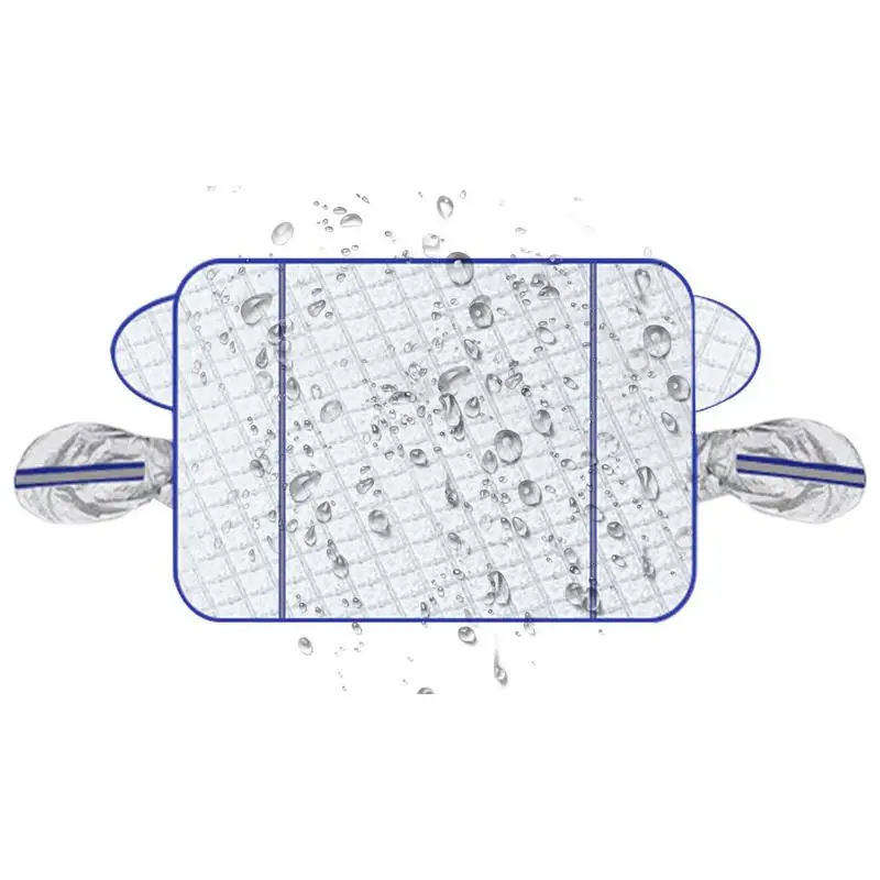 

Чехол на лобовое стекло, солнцезащитный козырек на лобовое стекло с 5 магнитами, солнцезащитный козырек на лобовое стекло для льда, снега, для большинства автомобилей, переднее стекло на лобовое стекло