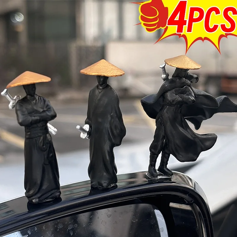 Модель мини-фигурок 2024 старинные японские китайские ниндзя Самурай воин герой