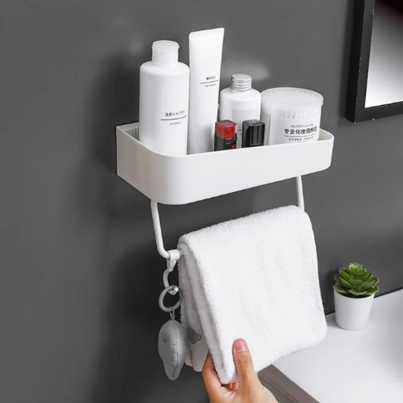 

Kitchen Free Hole Shelf Bathroom Shower Shelf Corner Bathtub Wall Mounted Shelf Storage Rack Organizer Kitchen Accessories