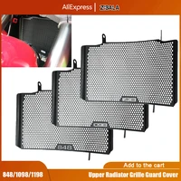 for ducati 848 upper 2007 2013 2012 2011 2010 10981198 upper motorcycle radiator grille protector grille cover 84810981198