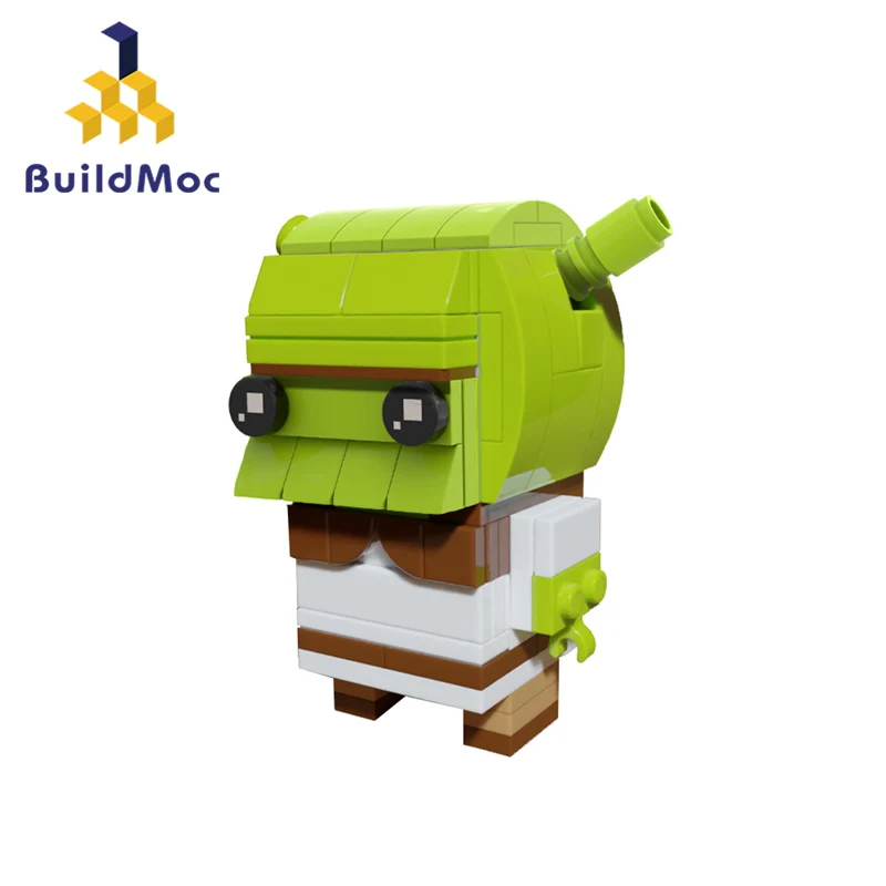 

MOC Monsters- Mr.-Brickheadzss-blocks Rescue princess fairy tale Blocks Figure Brick Cartoon Model DIY Toy For Children Gift