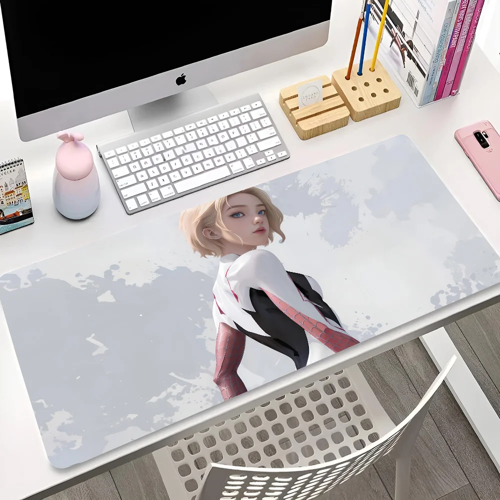 1pc hot superhero woman Gwen Stacy Non-slip Mouse Pad Suitable For Office Computers Laptops E-sports Game Desk Mats XXL Keyboard