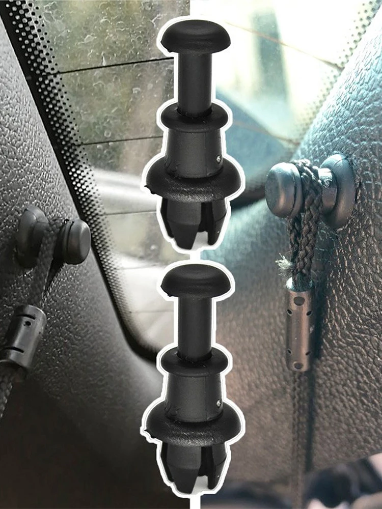 

10pcs Boot Trunk Parcel Shelf Strap String Clips Tray String Hanger Pivot Hook For Volkswagen GOLF 5 Mk6 Tiguan Polo UP T-CROS