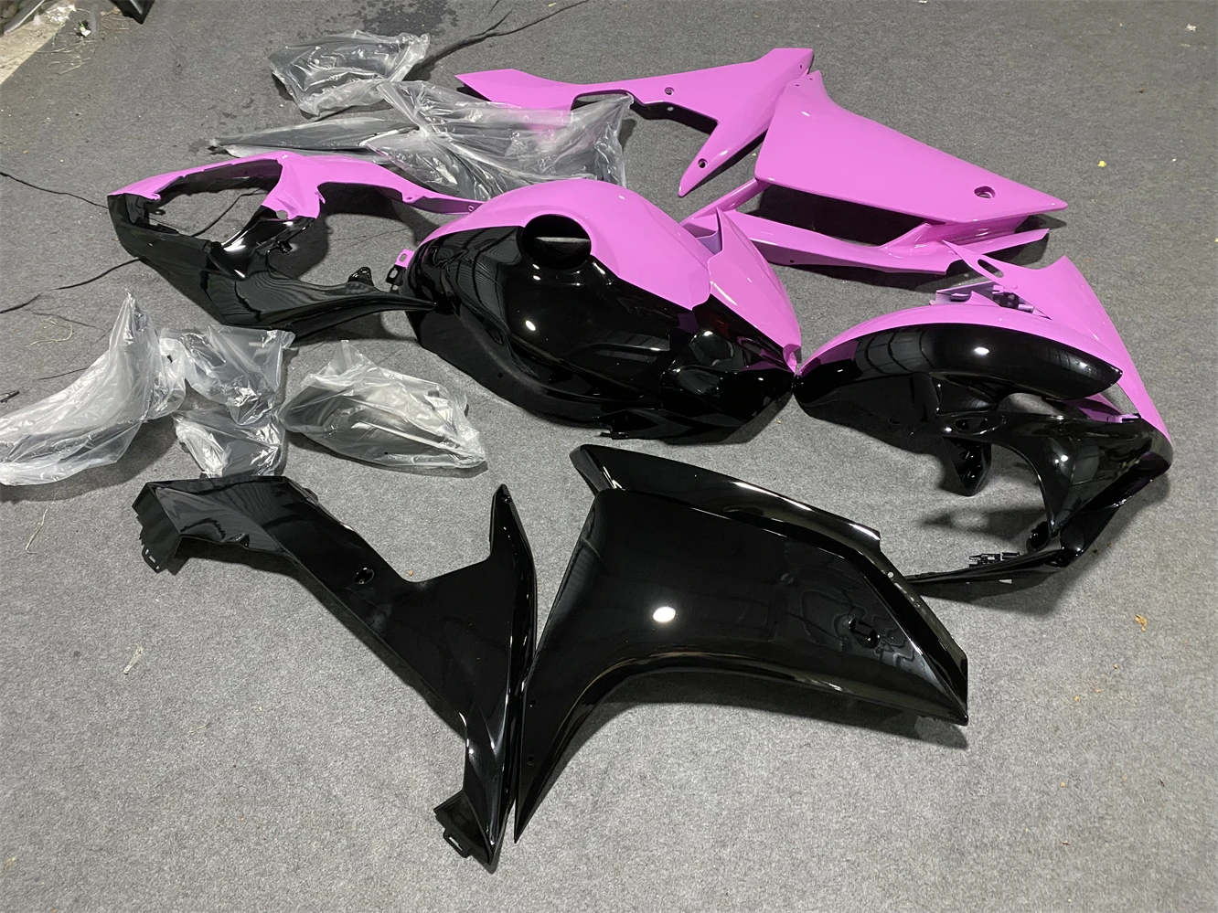 Обтекатель для мотоцикла подходит модели 2007 2008 YZF1000 07 08 обтекатель корпуса черный