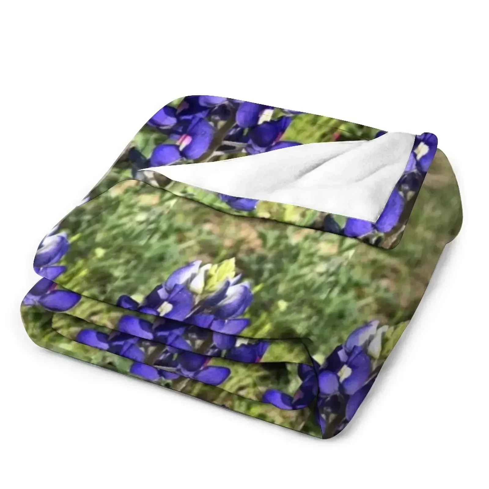 Поле Bluebonnets Плед для младенцев Спальный мешок Одеяло кровати Одеяла