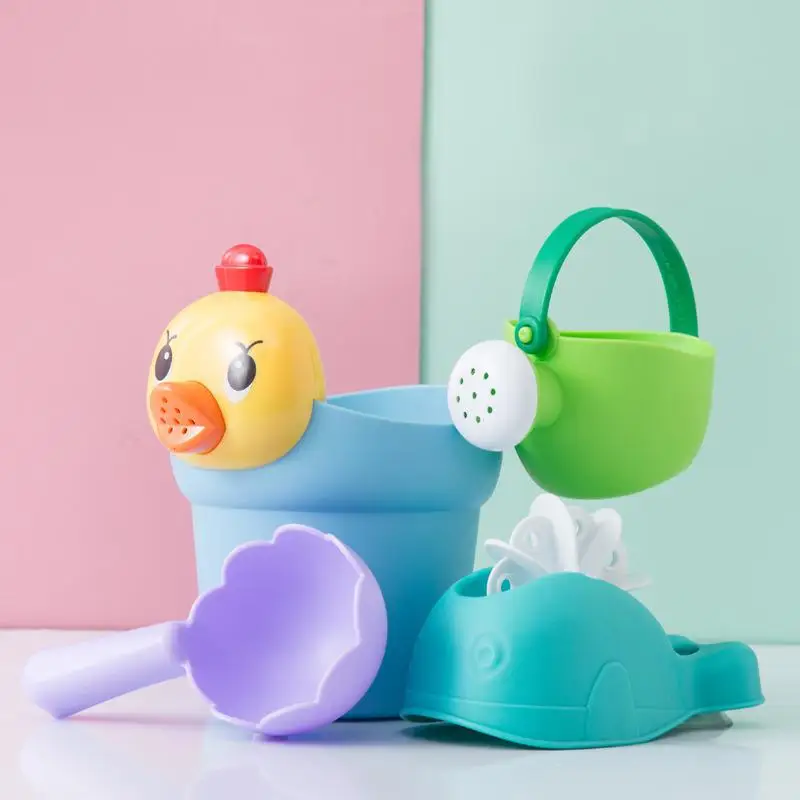 

Baby Bath Toys For Kids Baby Shower Toys Kawaii Duck Water Spray Toy For Kids Swim Pool Toys Baby Toys For Children