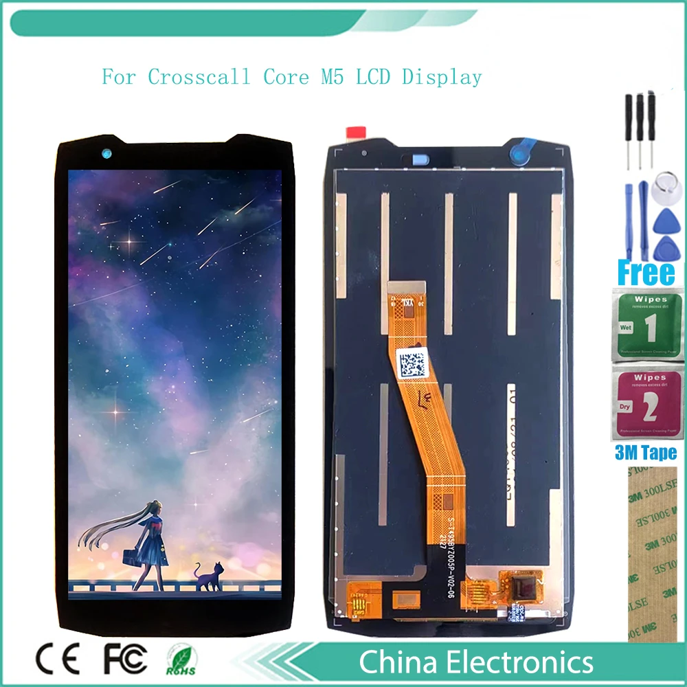 

AAA+ For Crosscall Core M5 LCD Display And Touch Screen Digitizer Assembly Replacement Wholesale