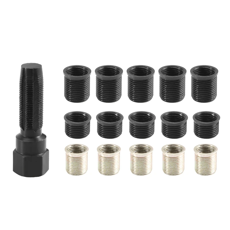 16 шт. набор инструментов для ремонта свечей зажигания M14 X 1 25 0 4 дюйма и 7